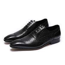 Load image into Gallery viewer, Italian Genuine Leather Oxford Shoes