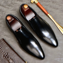 Load image into Gallery viewer, Fashion Leather Oxford Men&#39;s Shoes