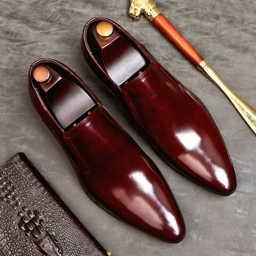Fashion Leather Oxford Men's Shoes